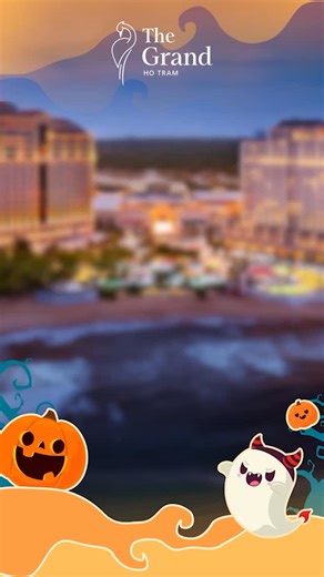 [English below]​ 2 BƯỚC ĐỂ ĐÓN MỘT MÙA HALLOWEEN KỲ THÚ​ 💠 Bước ra khỏi nhà​ 💠 Bước đến The Grand Ho Tram ngày 31.10.2025 cùng các bé 😜​ ​ Vừa dễ thực hiện, vừa mang đến một ngày Halloween thật đáng nhớ với vô vàn trải nghiệm:​ 🪄 Khởi động năng lượng với vòng xoay bí ngô, bánh ngọt và nước giải khát mát lạnh.​ 🎃 Thỏa thích sáng tạo với nhiều hoạt động nghệ thuật tại Holiday Inn Kids Club, Ixora Kids Quarter và Kids Club:​ - Vẽ tranh ma quái trên sỏi từ 9:00 - 10:00​ - Làm đồ thủ công huyền 