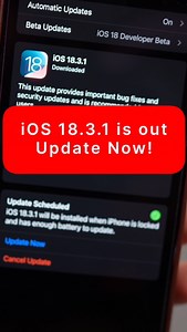 iOS 18.3.1 Update – What You Need to Know! 🚨 #iOS18 #iPhoneUpdate #AppleNews #TechTips #iOSUpdate #StaySecure #iPhoneTips #AppleTech #TechUpdates | Hector Daniel Chavez