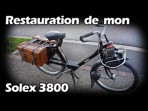 🚲 Restauration complète d’un Solex 3800 de 1966 : renaissance d’une légende !