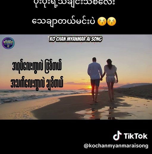 သေချာတယ်မင်းပဲ တေးရေး ပိုးပိုး #aisong #သီချင်းချစ်သူများအတွတ်☺️🎼🎵🎶 #fyp #သီချင်းလေးကြိုက်လို့ပါ #song