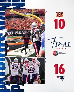 Week Won. | New England Patriots