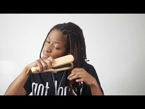 How To Use a LOC Brush: Dreadlock Brushing Demo
