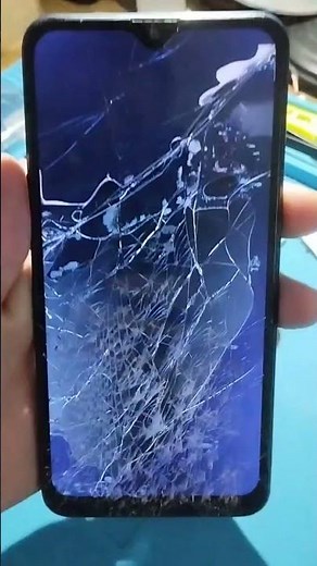 Troca da tela com aro a10s
