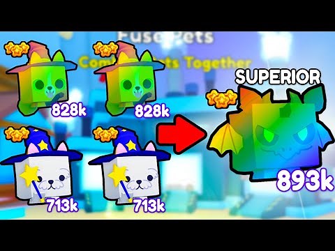New STRONGEST *Superior* PET Fusing Method! (Pet Simulator 99)