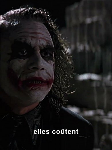 The Joker takes control of Gotham City (French version) / The Dark Knight: The Dark Knight 2008 #...