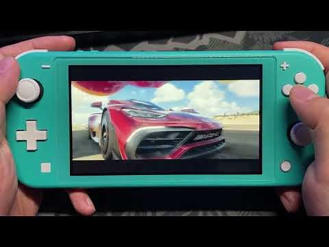 Forza Horizon 5 Gameplay Nintendo Switch LITE