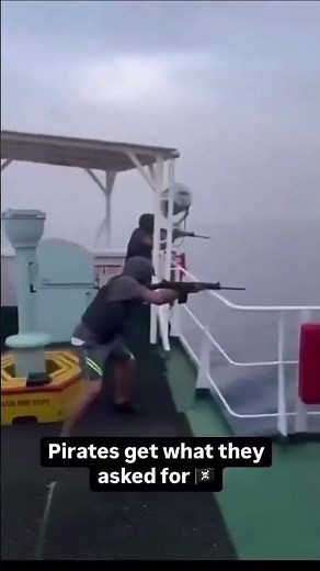 Cargo Ship Crew Shoots Pirates Trying to Take Them Hostage.
