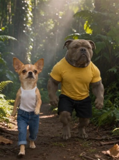 Crashed Alien Ship Found — Chihuahua & Bully Become Superheroes (Part 1)