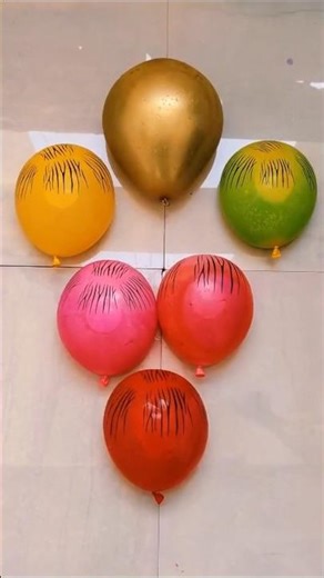 Balloon popping satisfying asmr sound #funny #fun #satisfying#cartoon #comedy