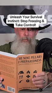 Unleash Your Survival Instinct: Stop Freezing & Take Control! From the video “The Survival Mindset “ on Spotify #survival #preparedness #mindset #prepper #SurvivalSkills | The Survival Summit
