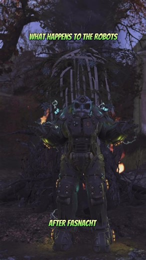 Answering the age old question, what happens to all of the robots after the Fasnacht event? #fallout #fo76 #event #fasnacht #glitch