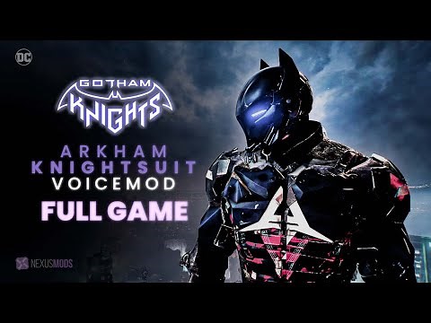 FULL GAME - Arkham Knight Mod looks Awesome in Gotham Knights