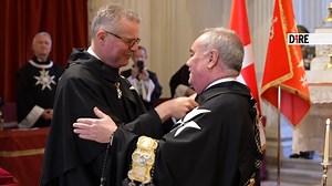 3.1K views · 239 reactions | Fra’ John Dunlap has been elected Prince and 81st Grand Master of the Sovereign Military Order of Malta. He was sworn in yesterday at 6.30 pm in the presence of Cardinal Silvano Maria Tomasi c.s., the Pope’s Special Delegate, in the Church of St. Mary on the Aventine https://www.youtube.com/watch?v=uERrht2x4-U | Order of Malta | Facebook