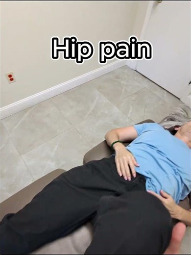 Hip adjustments can help with hip and knee pain and can help improve mobility.