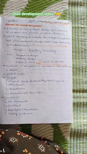 child development notes for tet exams. #jt #otetclass #tgt