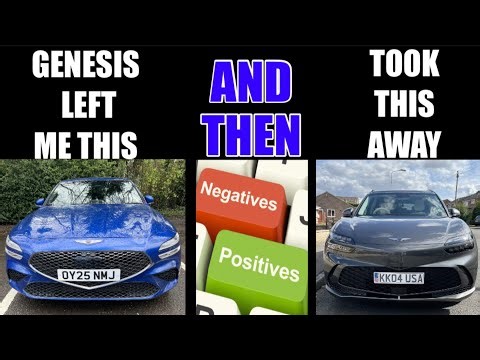 RARE GENESIS G70 Estate review against the GV60 EV! Only 200 ever sold in Europe.