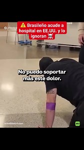 2.2K views · 1.9K reactions | Un brasileño acudió de urgencia al Hospital Northside de Canton, en Georgia, EE.UU., en medio de una crisis por cálculos renales que le provocaron fuertes dolores. Pese a rogar por atención médica, el joven fue ignorado por el personal sanitario. | Agustin Otxotorena | Facebook
