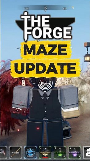 Maze Update #theforgeroblox #roblox #shorts