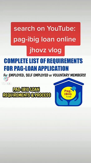 How to apply pag-ibig loan online? MPL LOAN or STL LOAN | JHOVZ TV