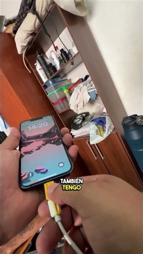 Conector de carga con suciedad 😮‍💨