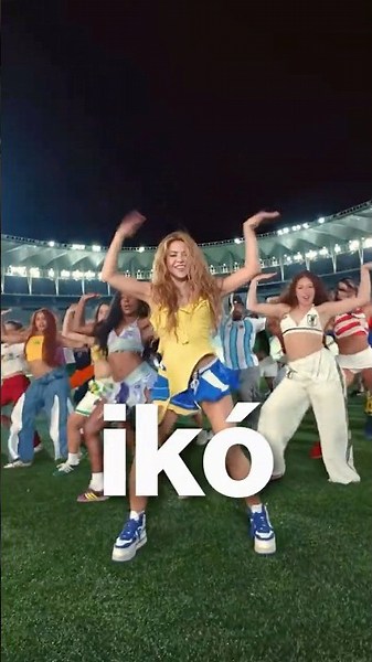 WORLD CUP HYM! ⚽️🎉 Canta el temazo del Mundial con Shaki #Shakira #Shorts