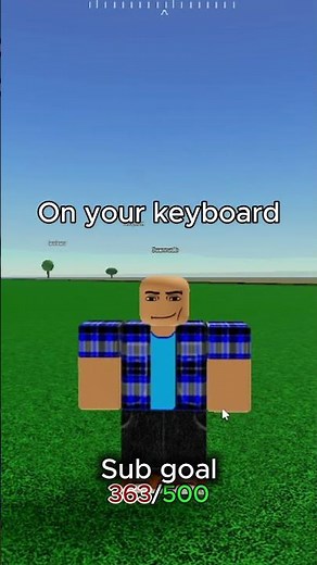 how to walk in roblox tutorial pc edition#roblox #shorts