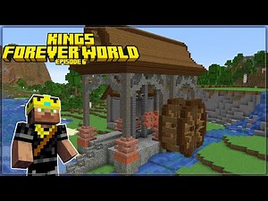Building a Lumber Mill In My Minecraft Forever World | Episode 6