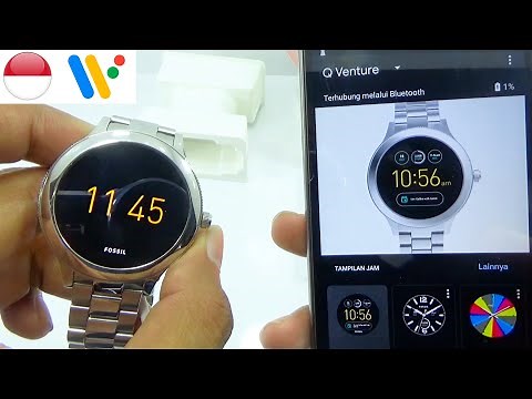 CARA SETING LENGKAP SMARTWATCH FOSSIL DENGAN WEAR OS ANDROID / iOS