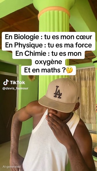 En maths ? 🤔 — phrase sur les sciences du sticker vidéo