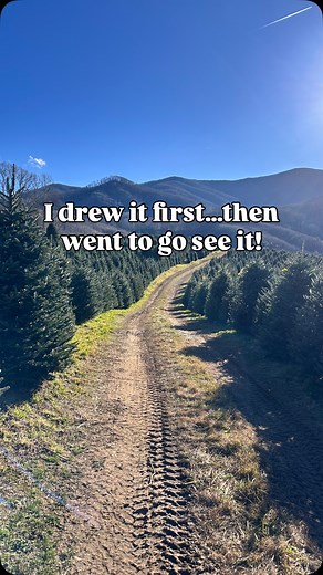 I had so much fun going to a Christmas tree farm after drawing two pages inspired by a Christmas tree farm I went to when I was little? How did they turn out? “A Colorful Little Christmas” launches on Amazon on November 30th! #christmastreefarm #christmastrees #christmascoloringbook | Halle Kate | Facebook