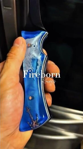 Watch a Knife Handle Turn Into Art!