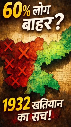 1932 खतियान: नेताओं के लिए भी खतरा? #jharkhand #1932khatiyan #jharkhandpolitics #dfacteducation