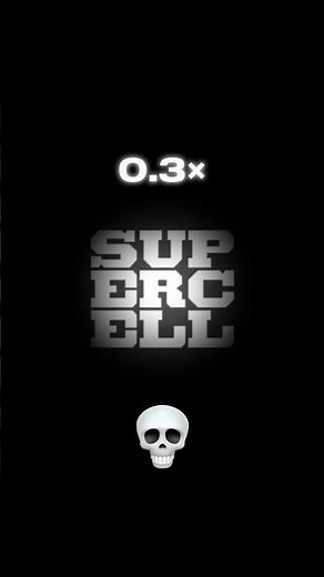 Supercell intro but it's slowed down... 💀 #nostalgia #supercell #intro #shorts ‪@aarush_rocks9203‬