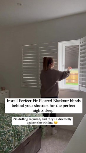 DIY Perfect Fit Blinds with Blackout: The Ultimate Hack! 🌙