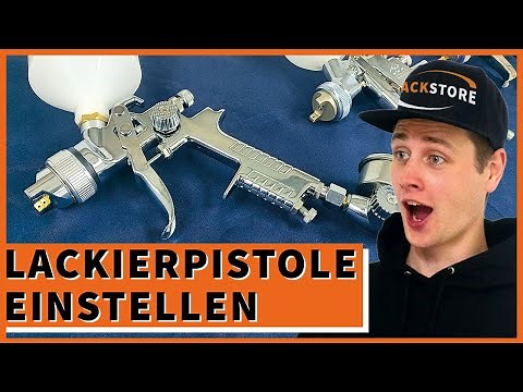 Adjusting the spray gun correctly – Instructions | LACKSTORE