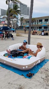 80K views · 666 reactions | https://amzn.to/3STgdry FELDMAN! recommends: Heavy Duty Adult Sunbathing Beach/ Pool Lounge Raft | Hollywood Beach TV | Facebook