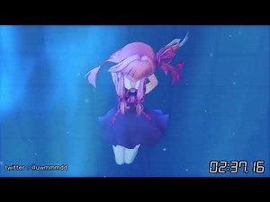 MMD:Anime girl drowned -2