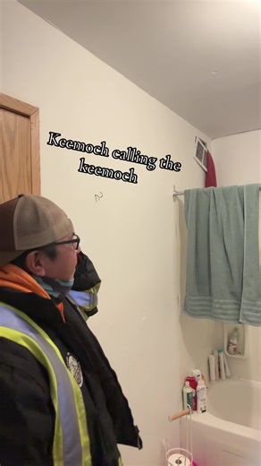 Deadly uncle keemoch calling the keemoch #nativetiktok #indigenoustiktok #rezlife #rezhumor #lol #springishere #anishinabe_weber #anishinabeweber