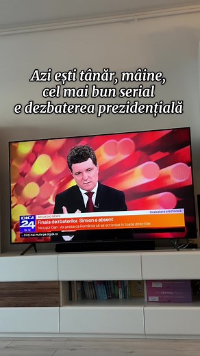 I had to. *vorba vine “dezbatere prezidențială”, că e monologul lui Nicușor mai degrabă. #mergilavot #nicusordan #nicusorpresedinte