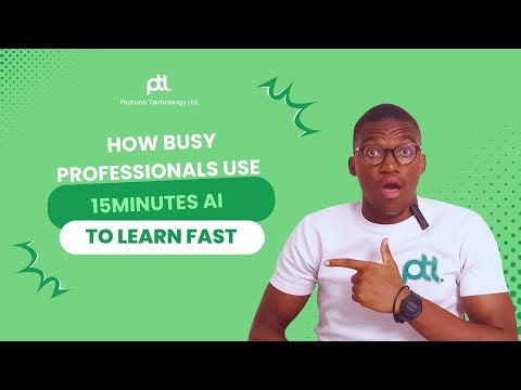 How Busy Professionals Use 15Minutes AI to Learn Fast.