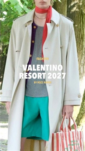 Valentino Resort 2027 #valentino #runwaycollection #fashionshow