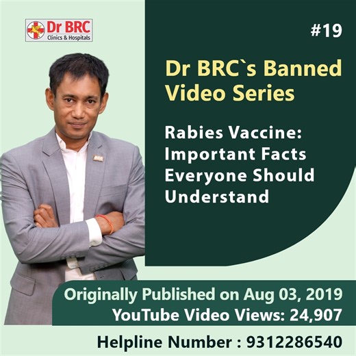 Dr. Biswaroop Roy Chowdhury on Instagram: "Rabies Vaccine: Important Facts Everyone Should Understand"