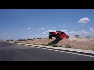 Johnny Angal Trophy Truck Driver testing out the Ford SVT Raptor Prerunner