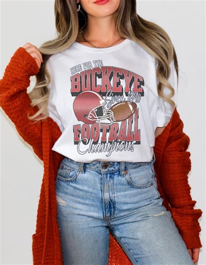 Buckeye Football Fan Tee, Ohio T-shirt, Game Day, Championship, Unisex Jersey Short Sleeve - Etsy