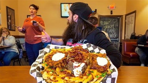 You’ve gotta keep it down for five minutes or you lose | The Trough Challenge | BeardMeatsFood