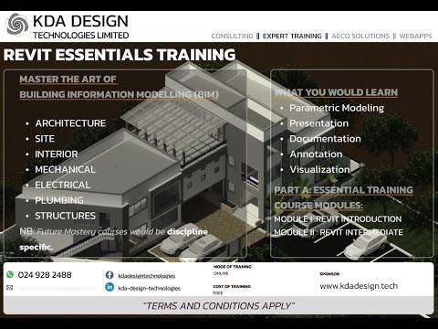 REVIT Essentials Training Day Eighteen - Site Modelling and Duct Modelling
