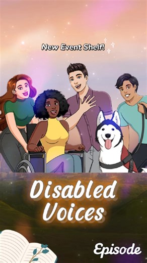 A space for strength, creativity, and stories that matter ✨ Check out our Disabled Voices shelf and congratulations to the incredible authors behind each one! 💖 #episodeinteractive #letsplayepisode #chooseyourstory #exploreplaycreate | Episode