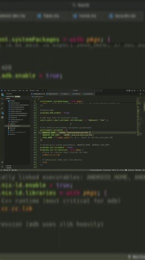 Android Studio Config #nixos