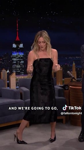 Hilary Duff Teaches Jimmy the With Love Dance