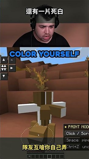 Minecraft版躲貓貓偽裝全破功！全員甩鍋隊友 #Shorts